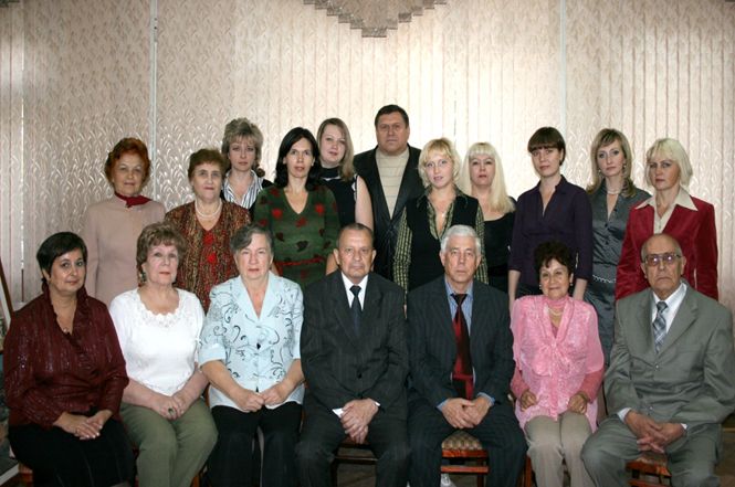 Коллектив кафедры в 2009 году
