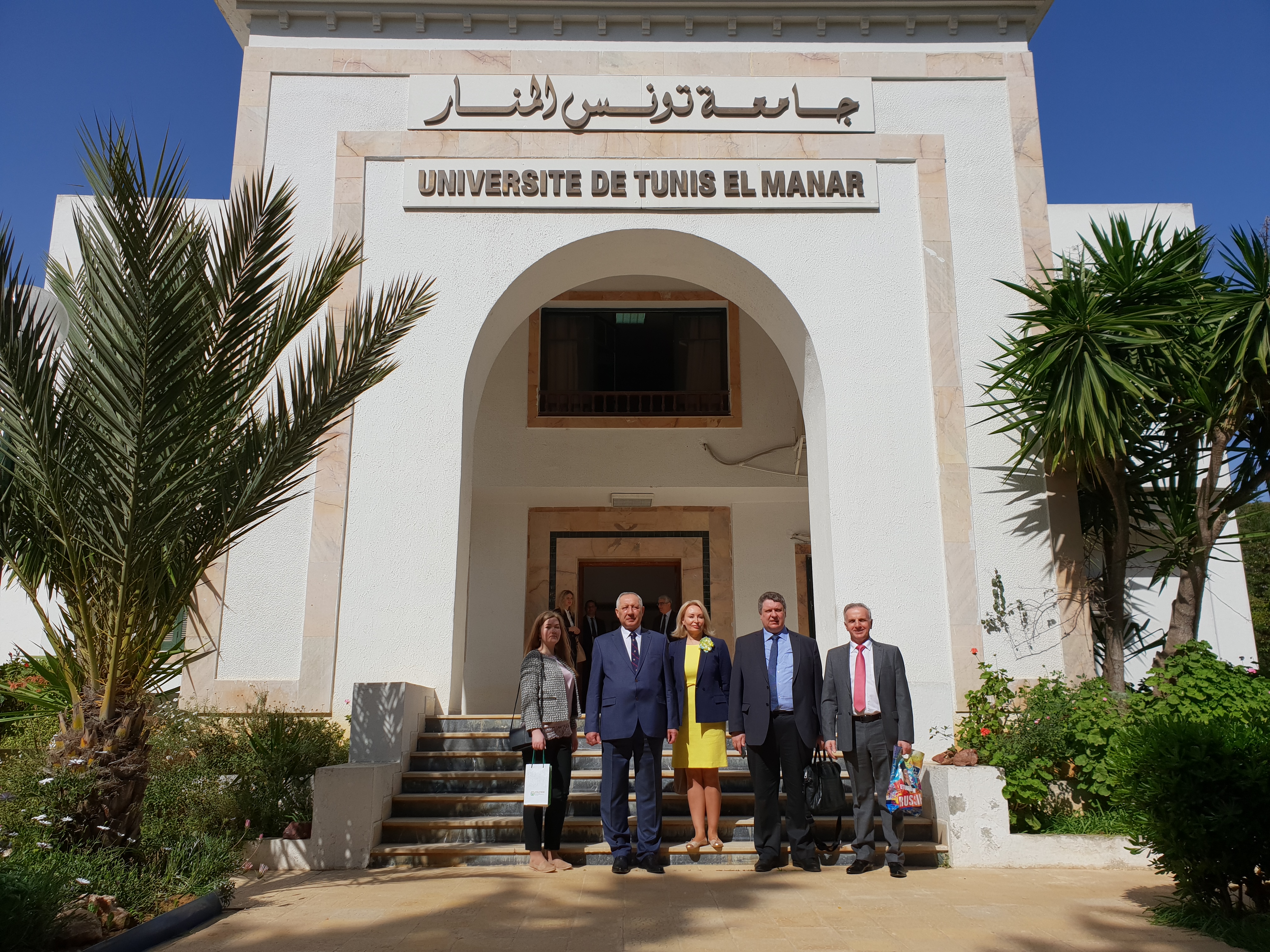 Подписание Соглашения о сотрудничестве между Университетом Туниса Эль Манар и Астраханским ГМУ