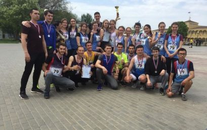 Студенты Астраханского ГМУ заняли призовые места в эстафете, посвященной  Дню Победы в Великой Отечественной войне