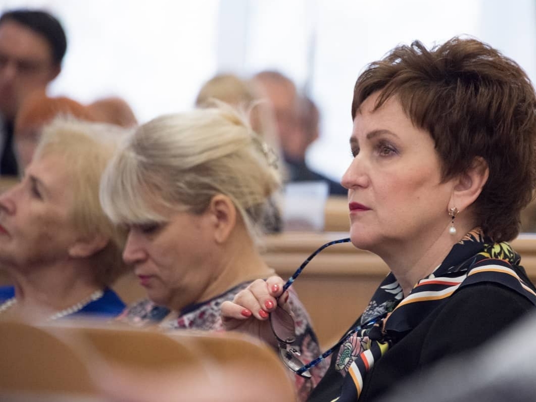 Ректор Астраханского ГМУ О.А. Башкина выступила в прениях о необходимости решения актуальных проблем здравоохранения
