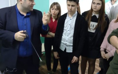 Юные медики в аккредитационно-симуляционном центре Астраханского ГМУ