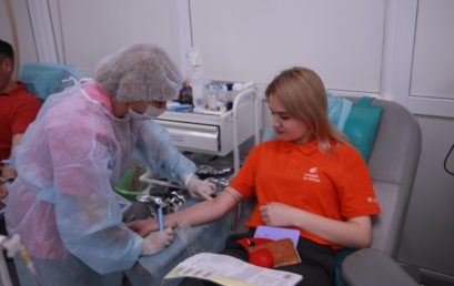 Студенты Астраханского ГМУ – участники первой донорской акции в 2020 году!