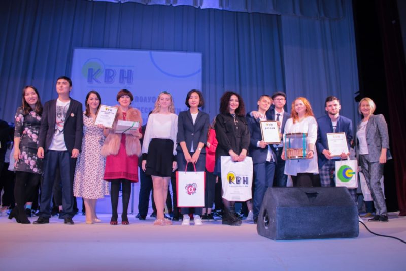Команда КВН Астраханского ГМУ в тройке победителей полуфинала Студенческой лиги