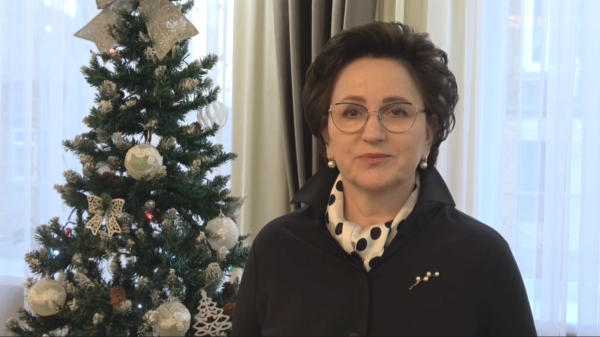 Поздравление с Новым Годом от ректора Астраханского ГМУ О.А. Башкиной