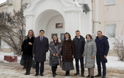 Визит делегации из Китая в Астраханский ГМУ
