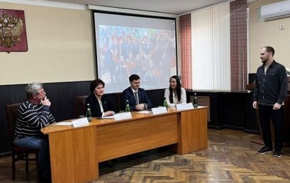 Встреча студентов Астраханского ГМУ с руководителем Агентства по делам молодежи