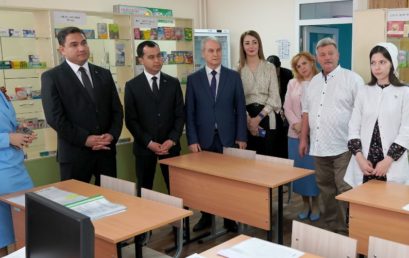 Делегация из Туркменистана посетила Федеральный аккредитационный центр Астраханского ГМУ