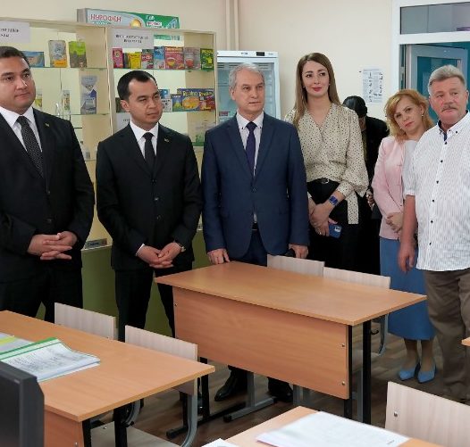 Делегация из Туркменистана посетила Федеральный аккредитационный центр Астраханского ГМУ