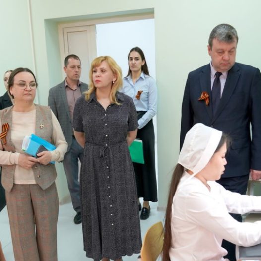 Члены экспертной комиссии посетили Симуляционную клинику Федерального аккредитационного центра Астраханского ГМУ