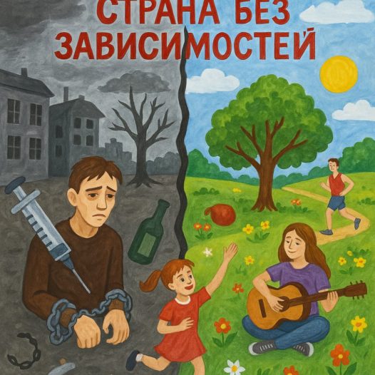 Страна без зависимостей: студенты медицинского университета рисуют будущее!