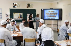 Иностранные студенты Астраханского ГМУ совершили путешествие в мир славянской письменности