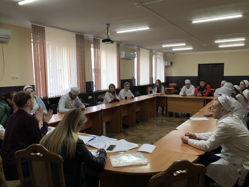 Заседание студенческого самоуправления Астраханского ГМУ