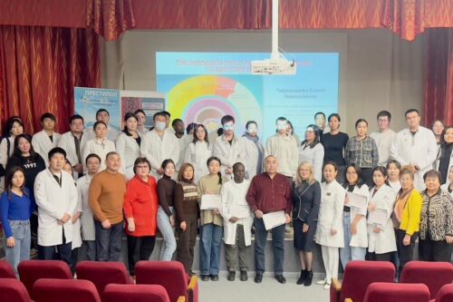 Сотрудник Астраханского ГМУ провела кураторский выезд в Республиканскую больницу имени П.П. Жемчуева города Элисты