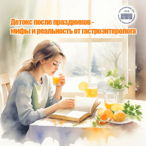 Детокс после праздников – мифы и реальность от гастроэнтеролога