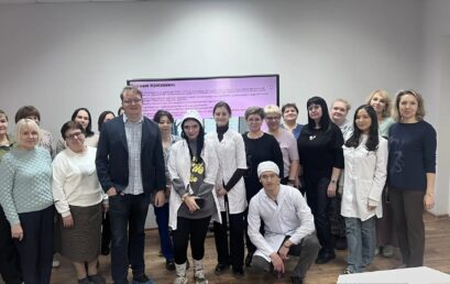 встреча волонтёров Астраханского ГМУ с учителями инженерной школы