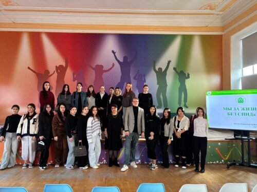 Встреча студентов Социально – педагогического колледжа с волонтёрами Астраханского ГМУ