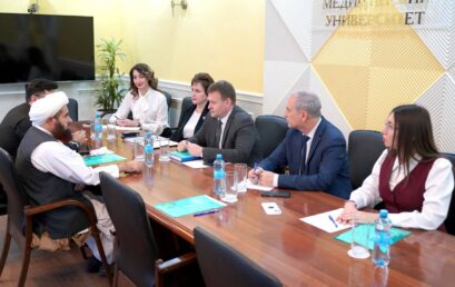 Астраханский ГМУ посетил Чрезвычайный и Полномочный Посол Исламского Эмирата Афганистан