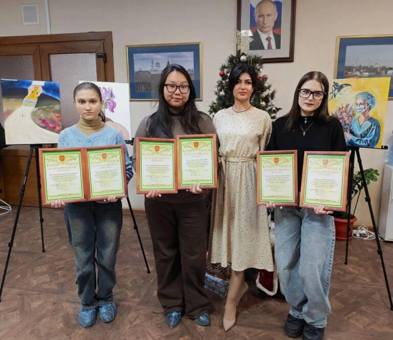Студенты Астраханского ГМУ получили благодарственные письма от руководства Астраханского онкологического диспансера