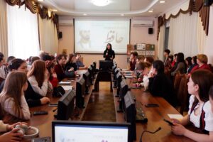 Иностранные студенты Астраханского ГМУ стали участниками литературной гостиной