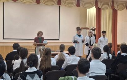 Школьникам – о профессии врача-педиатра