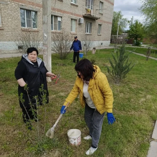 Астраханский ГМУ присоединились к субботнику
