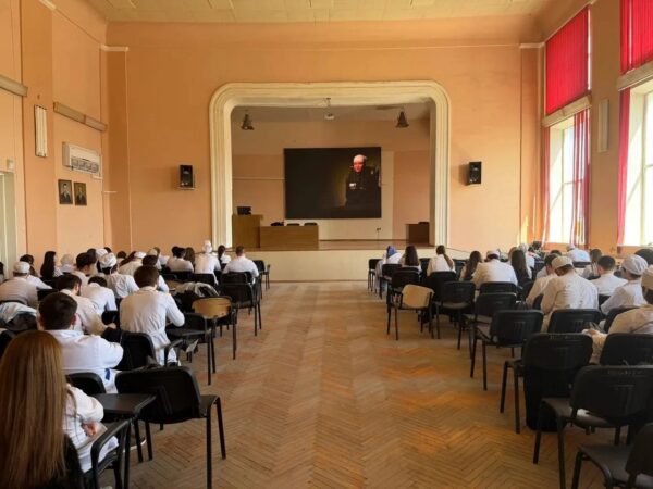Встреча со студентами в рамках антинаркотической акции «Сообщи где торгуют смертью»