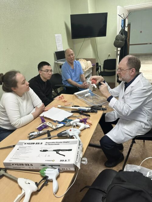 Профориентационная встреча для будущих хирургов