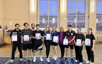 В Астраханском ГМУ прошли соревнования по настольному теннису и жиму лёжа в рамках Спартакиады студентов