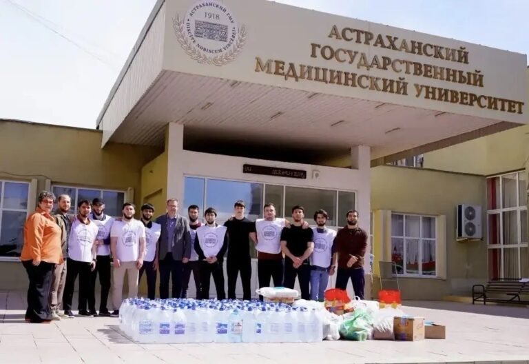 Коллектив Астраханского ГМУ направил гуманитарную помощь жителям республики Дагестан
