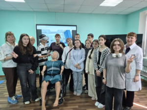 Школьники посетили мастер-класс по медицинской помощи в Астраханском ГМУ